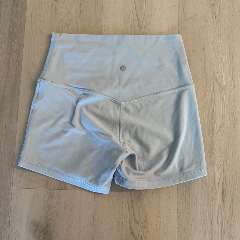 Lululemon Align 4” Shorts in Starch Blue